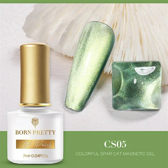 Born Pretty Colorful Spar Cat Magnetic Gel Polish CS05 (7ml)