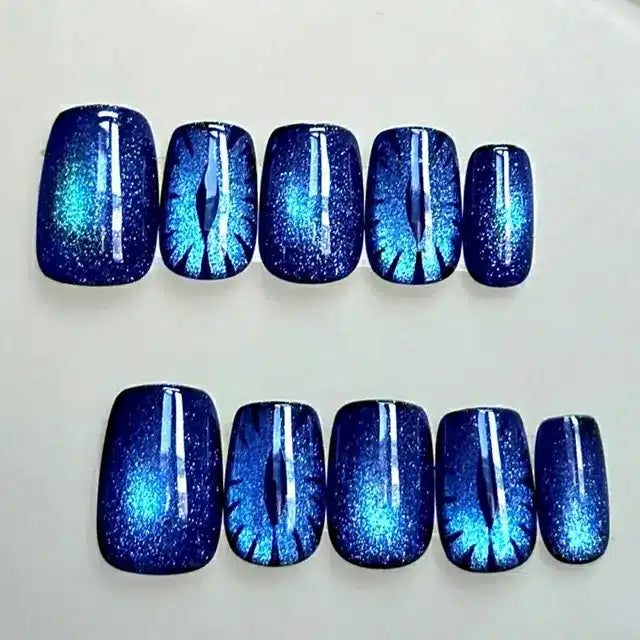 Born Pretty Crystal Cat Magnetic Gel-Blue Ore MY47 (10ml)
