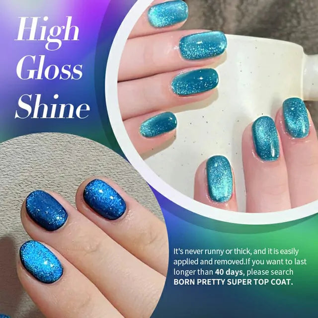 Born Pretty Fantasy Island Colored Cat Magnetic Gel Polish MY17 (10ml)