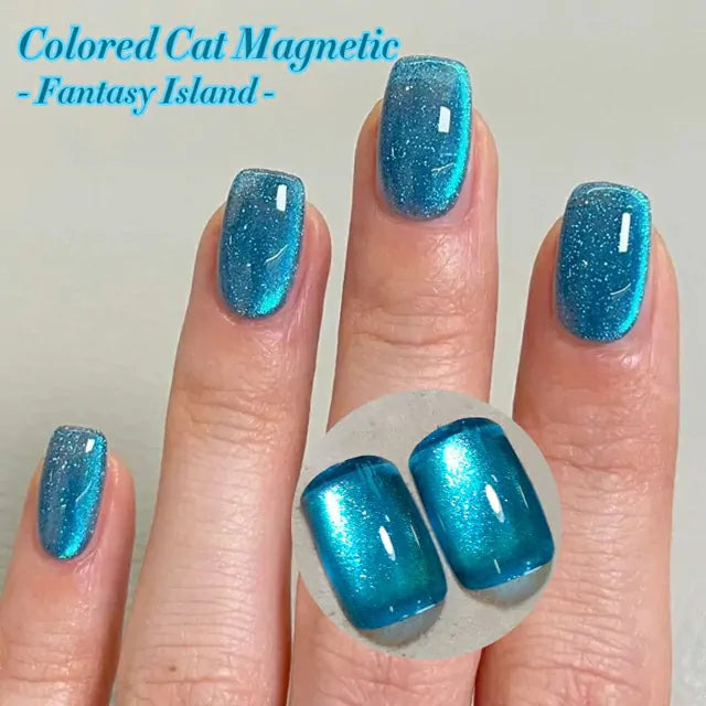 Born Pretty Fantasy Island Colored Cat Magnetic Gel Polish MY16 (10ml)