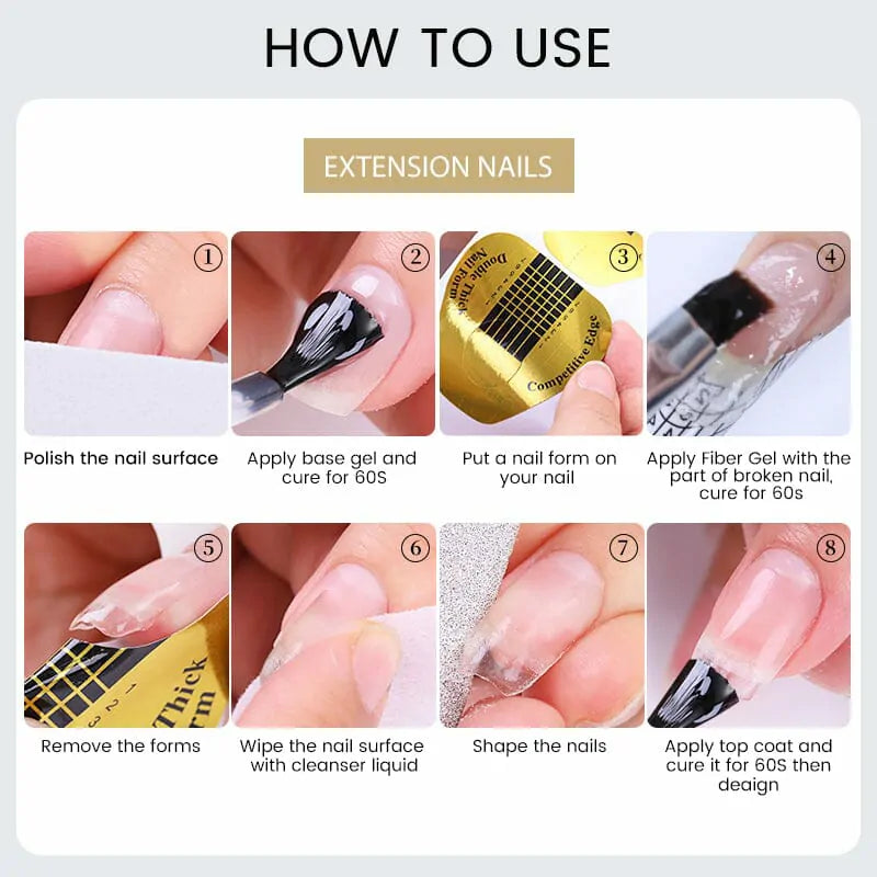 Born Pretty Fiber Glass Extension Nail Gel (30ml)