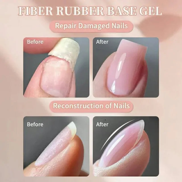Born Pretty Fiber Rubber Base Gel Nude FB06 (10ml)
