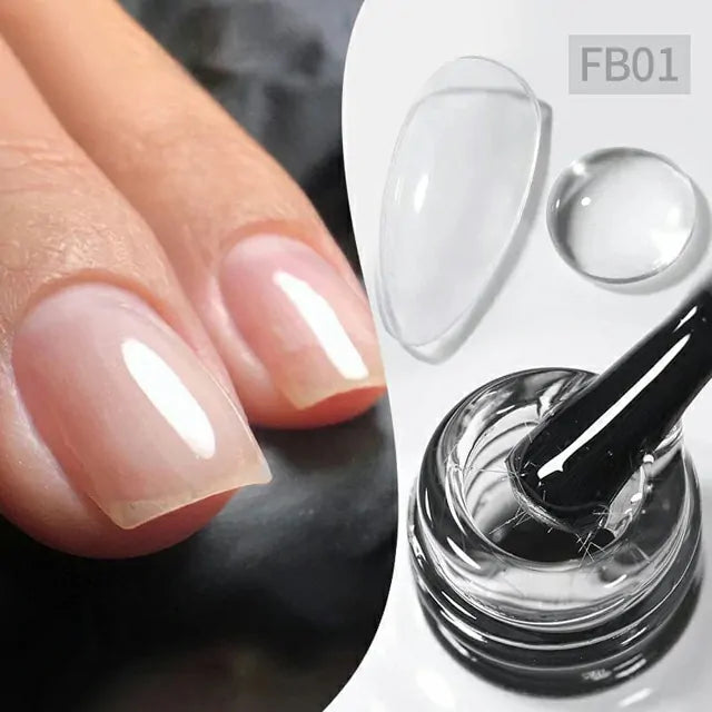 Born Pretty Fiber Rubber Base Gel Clear FB01 (10ml)