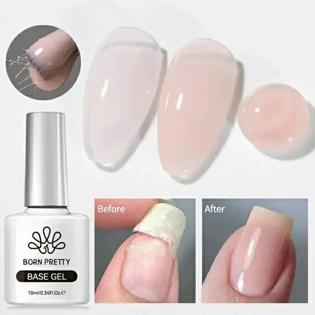 Born Pretty Fiber Rubber Base Gel Soft Pink FB03 (10ml)