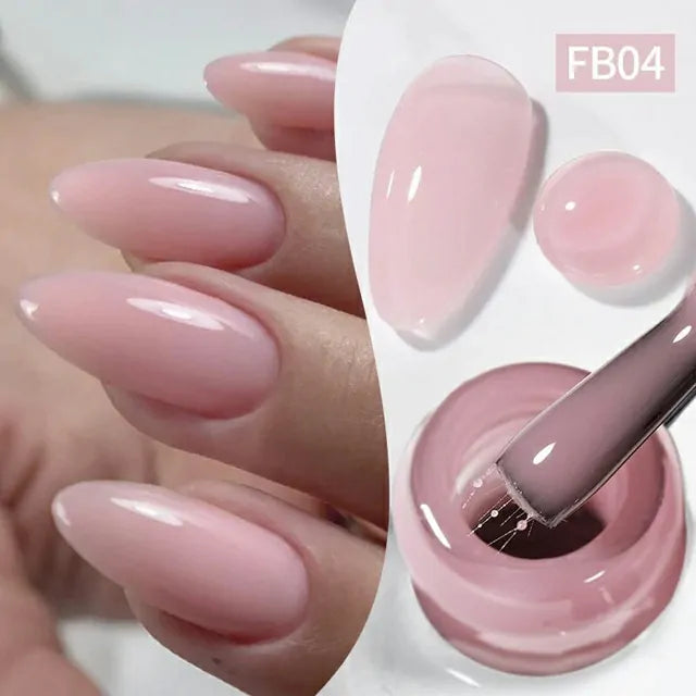 Born Pretty Fiber Rubber Base Gel Light Pink FB04 (10ml)