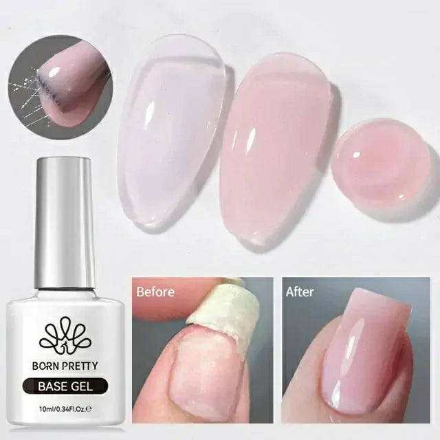 Born Pretty Fiber Rubber Base Gel Light Pink FB04 (10ml)