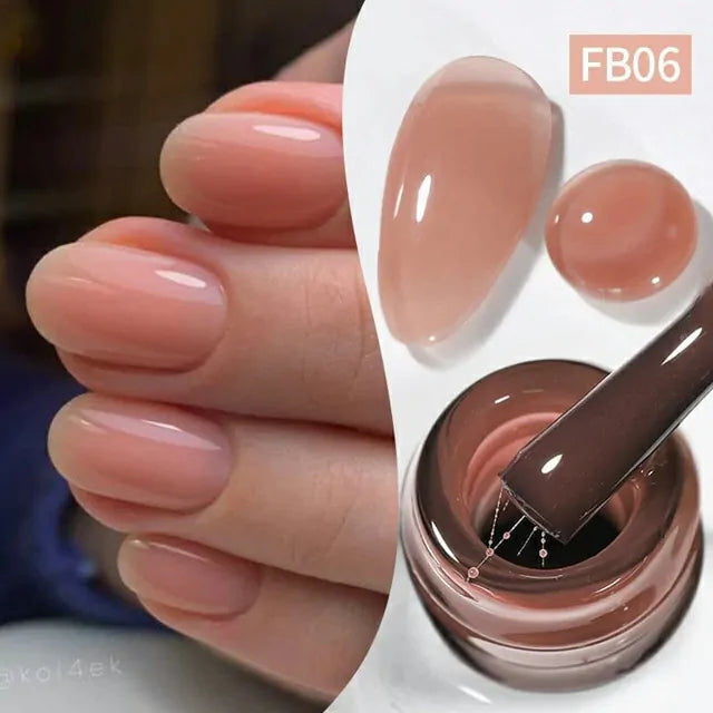 Born Pretty Fiber Rubber Base Gel Nude FB06 (10ml)