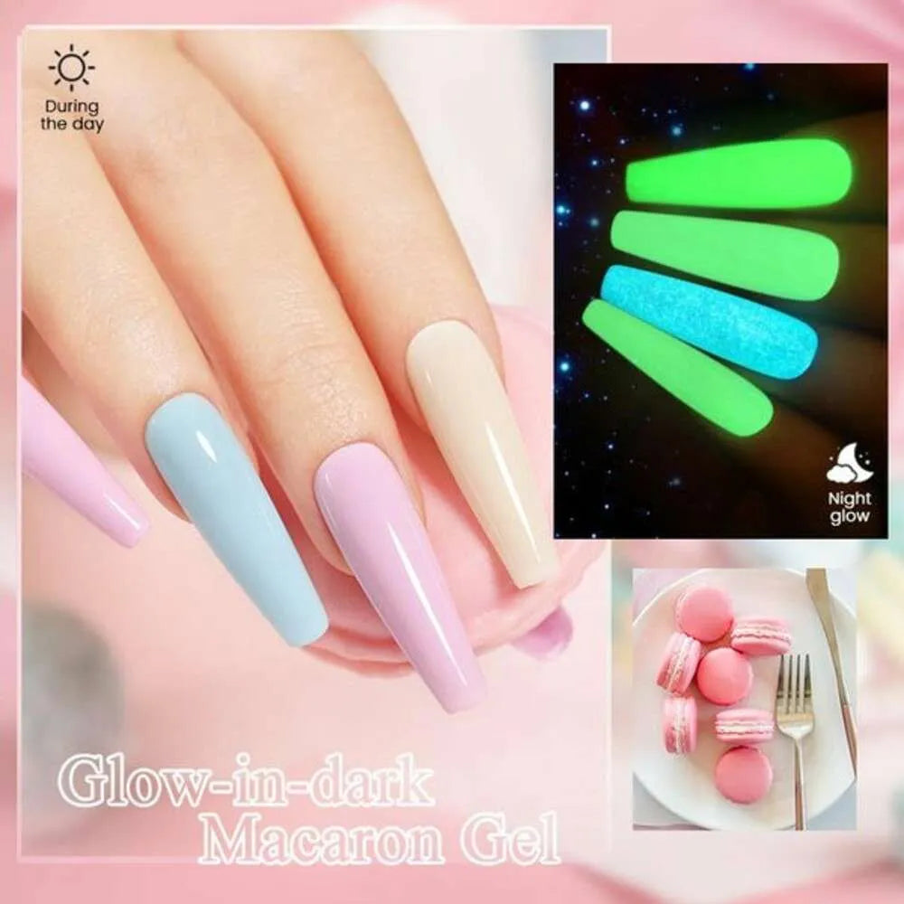 Born Pretty Glow In Dark Macaron Gel Polish LM06 (7ml)