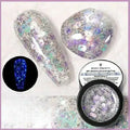 Born Pretty Glow In The Dark Evening Fog Glitter Sequins Gel BGS01 (5gm)