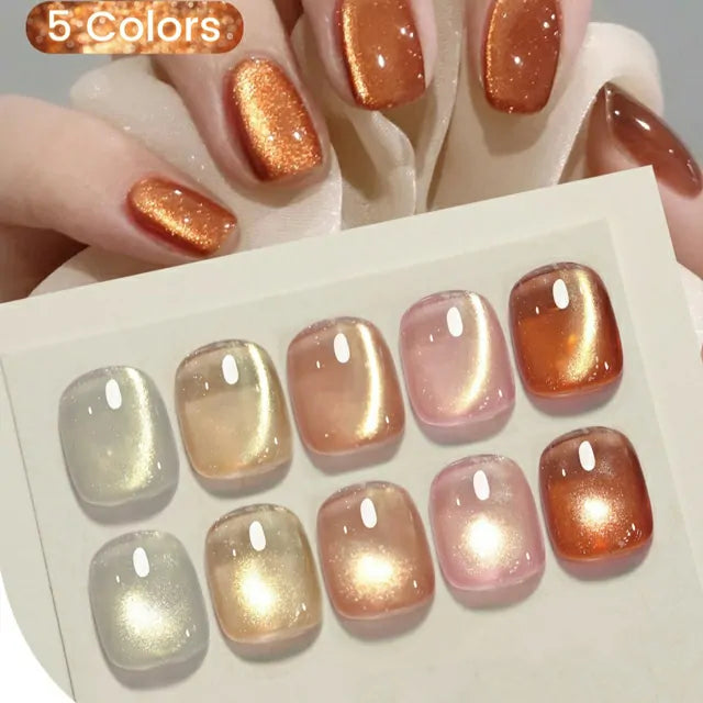 Born Pretty Gold Cat Magnetic Gel Nail Polish GC05 (10ml)