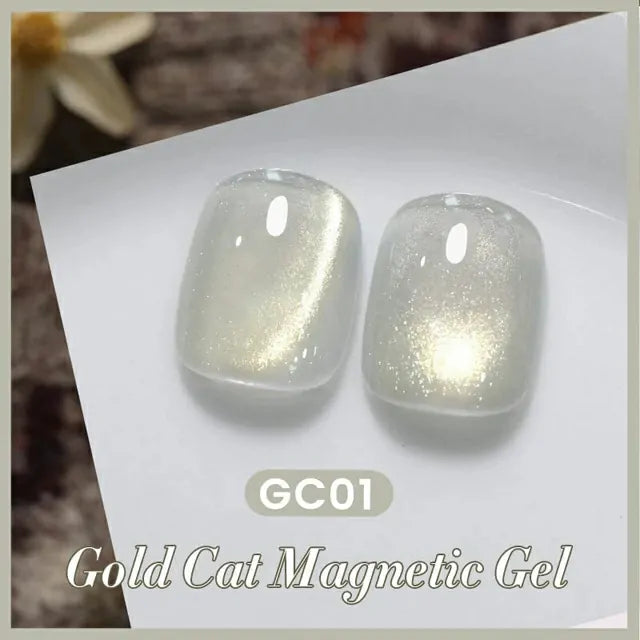 Born Pretty Gold Cat Magnetic Gel Nail Polish GC01 (10ml)