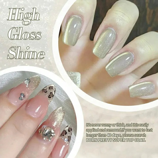 Born Pretty Gold Cat Magnetic Gel Nail Polish GC01 (10ml)
