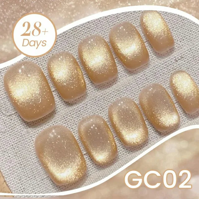 Born Pretty Gold Cat Magnetic Gel Nail Polish GC02 (10ml)