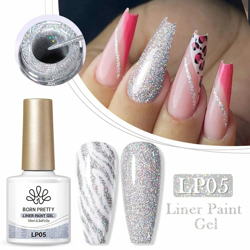 Born Pretty Liner Paint Gel Holographic LP05 (10ml)