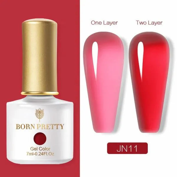 Born Pretty Jelly Translucent Gel Polish (7ml)