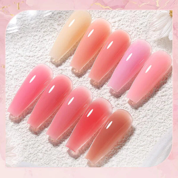 Born Pretty Jelly Nude Nail Extension Poly Gel AB19 (30ml)