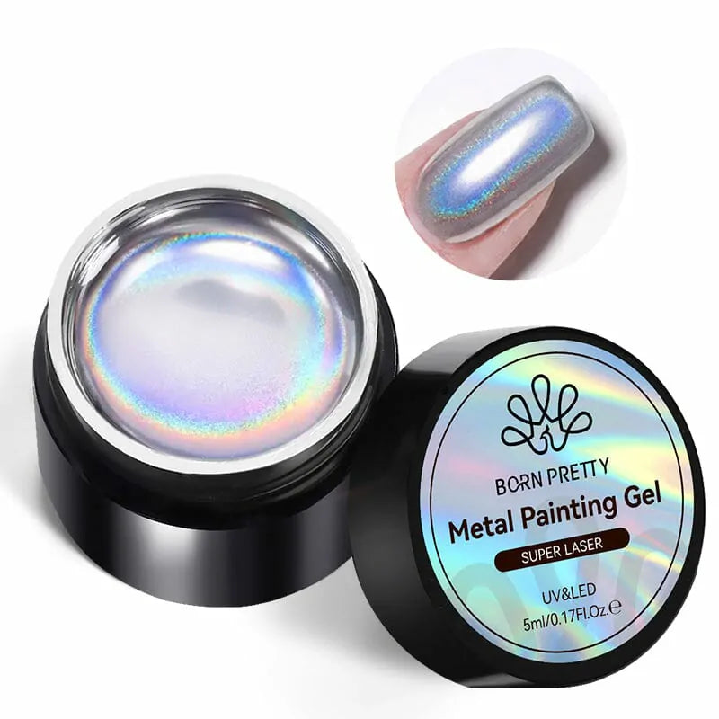 Born Pretty Metal Painting Gel Super Laser (5gm)