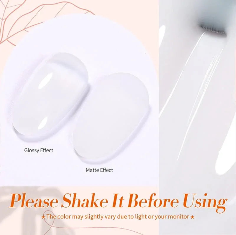 Born Pretty Milky Jelly White Gel (10ml)