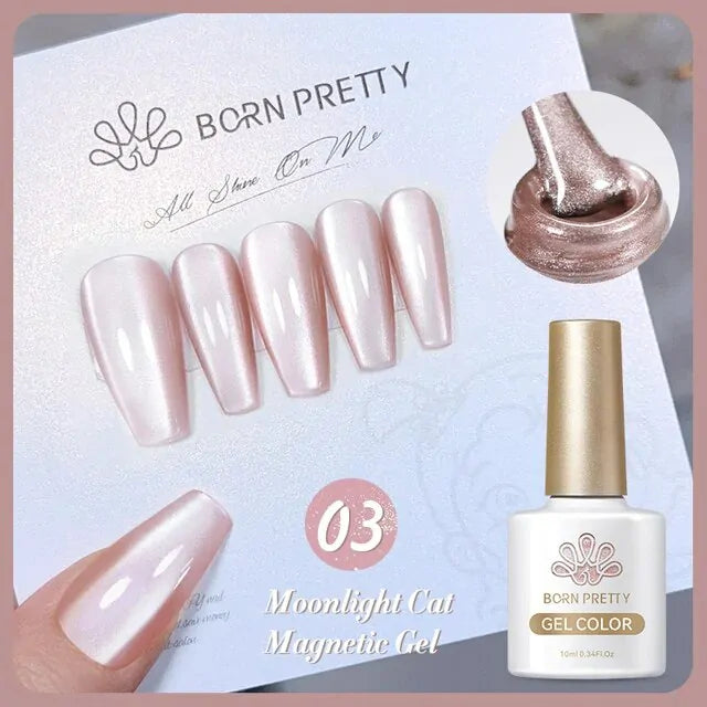 Born Pretty Moonlight Cat Magnetic Gel Polish 03 (10ml)