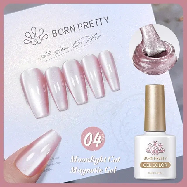 Born Pretty Moonlight Cat Magnetic Gel Polish 04 (10ml)