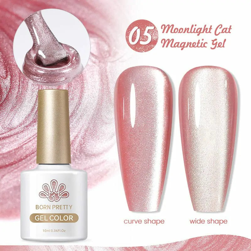 Born Pretty Moonlight Cat Magnetic Gel Polish 05 (10ml)