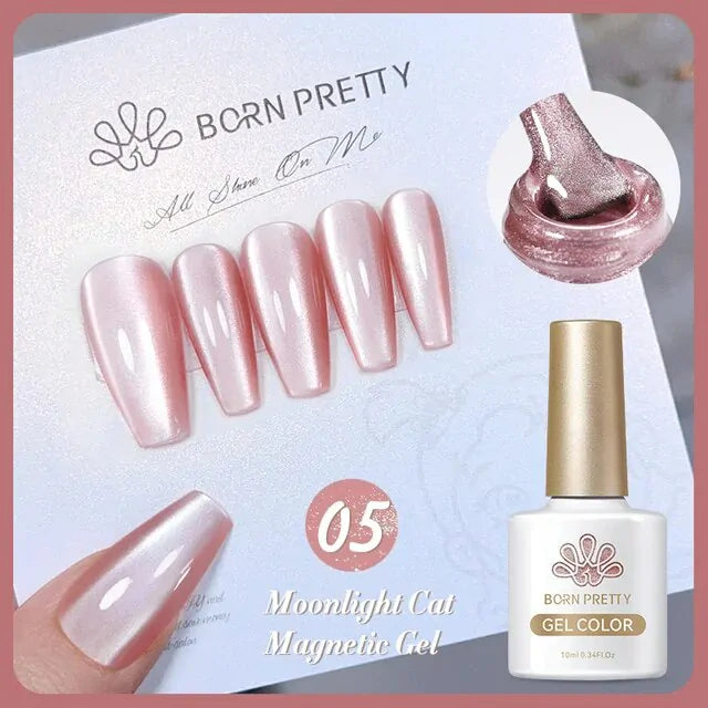 Born Pretty Moonlight Cat Magnetic Gel Polish 05 (10ml)