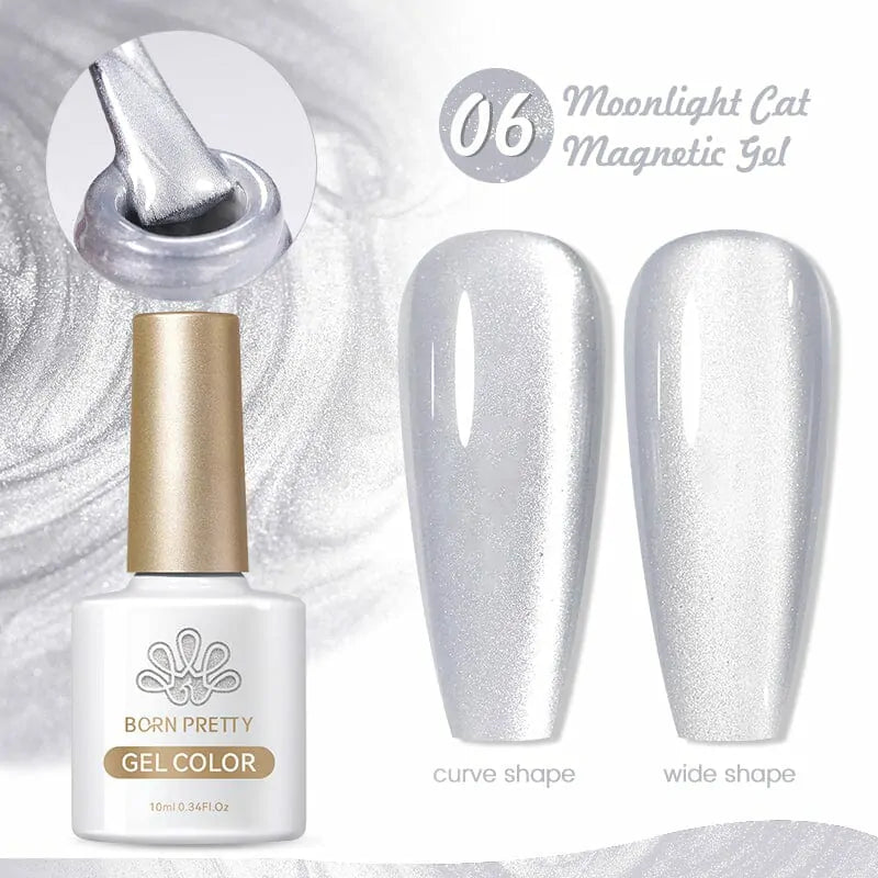 Born Pretty Moonlight Cat Magnetic Gel Polish 06 (10ml)