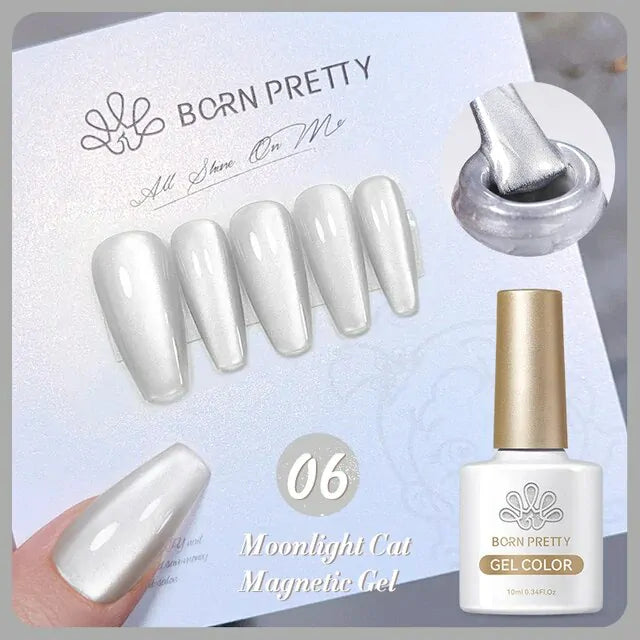 Born Pretty Moonlight Cat Magnetic Gel Polish 06 (10ml)