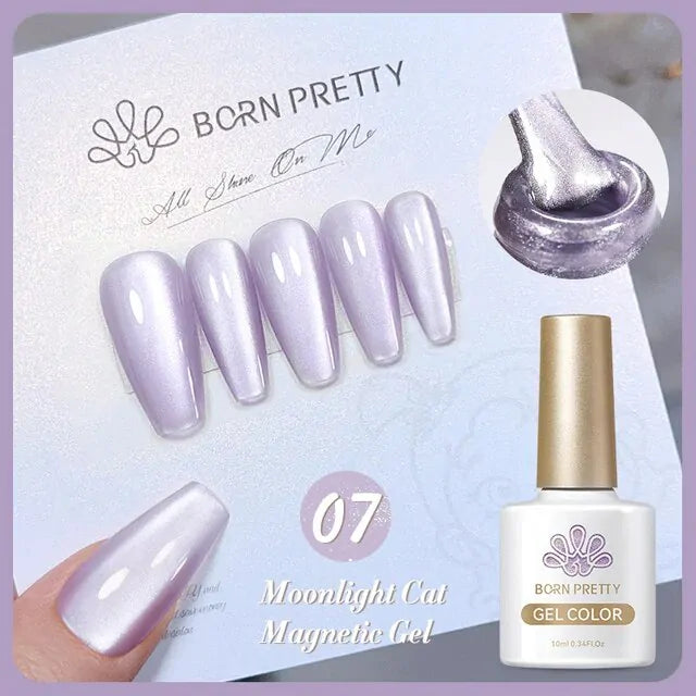 Born Pretty Moonlight Cat Magnetic Gel Polish 07 (10ml)