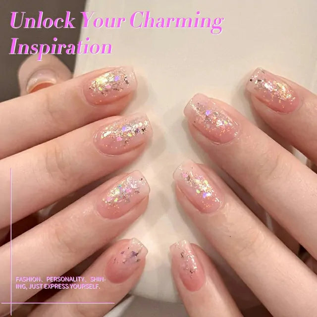 Born Pretty Multicolor Sequins Glitter Gel Polish Rippling Dream SG01 (10ml)