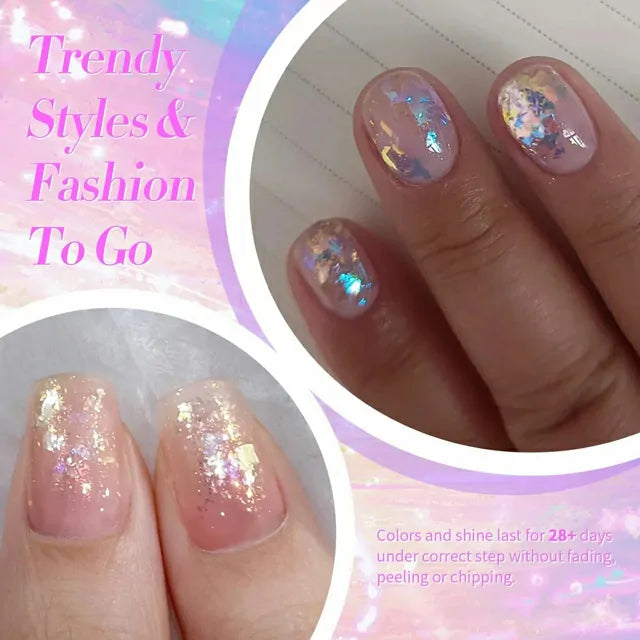 Born Pretty Multicolor Sequins Glitter Gel Polish Rippling Dream SG01 (10ml)