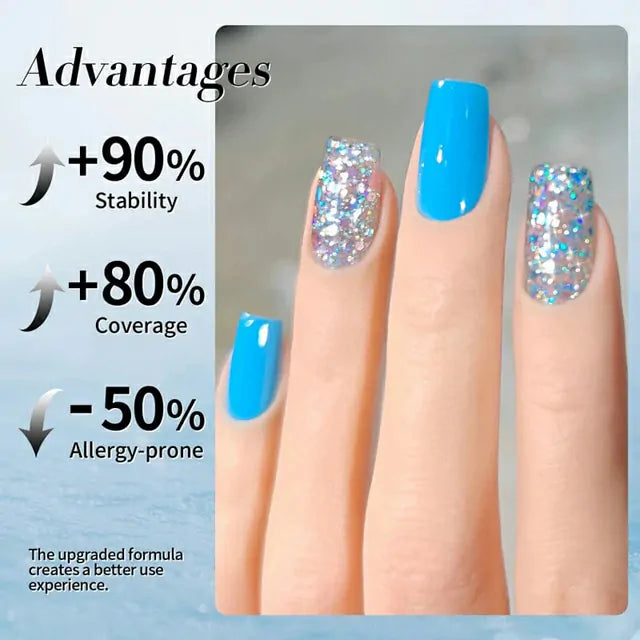 Born Pretty Multicolor Sequins Glitter Gel Polish Stained Glass SG03 (10ml)
