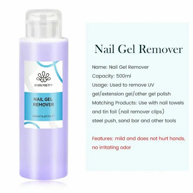 Born Pretty Nail Gel Remover (500ml)