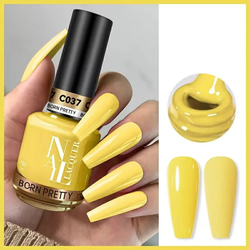 Born Pretty Nail Lacquer (15ml) Orange Yellow