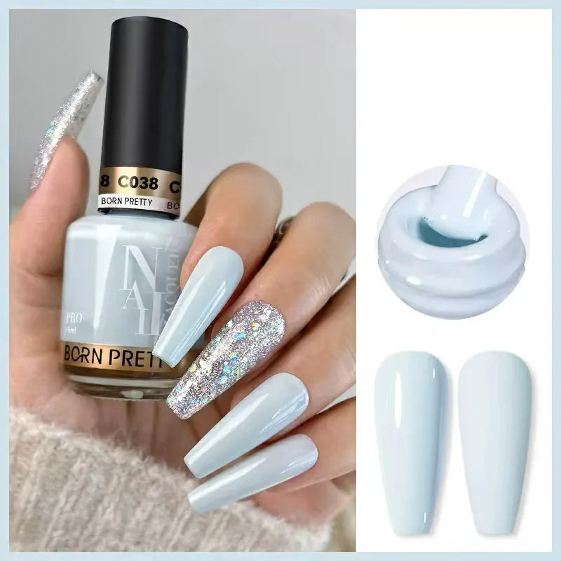 Born Pretty Nail Lacquer (15ml) Pale Aqua