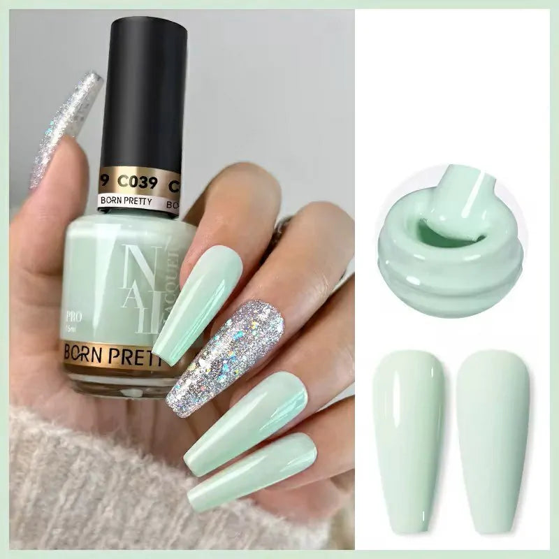 Born Pretty Nail Lacquer (15ml) Light Celeste
