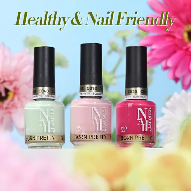 Born Pretty Nail Lacquer (15ml) Gold Chunky Glitter