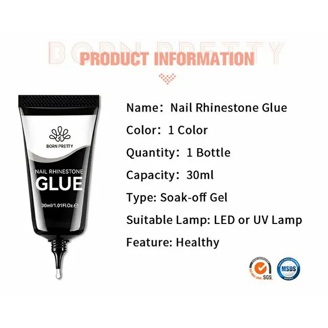 Born Pretty Nail Rhinestone Glue (30gm)