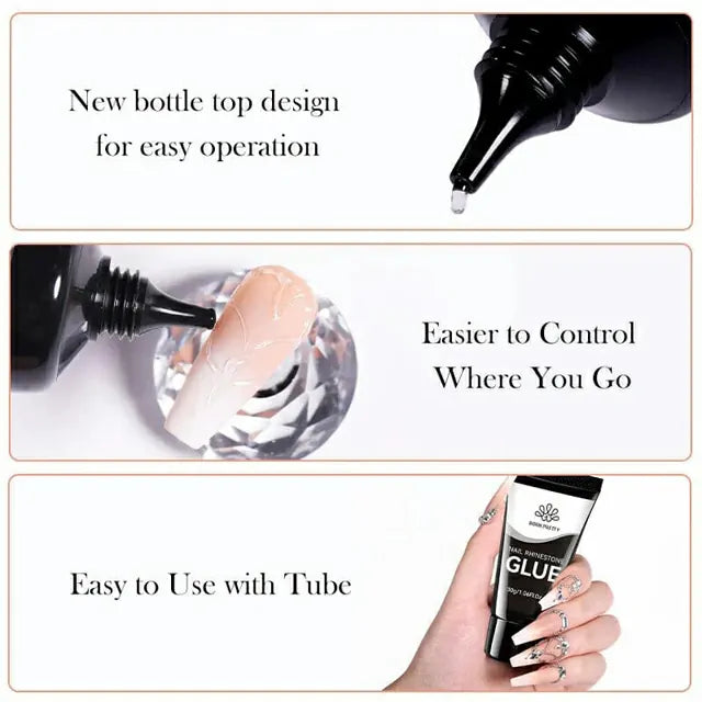 Born Pretty Nail Rhinestone Glue (30gm)