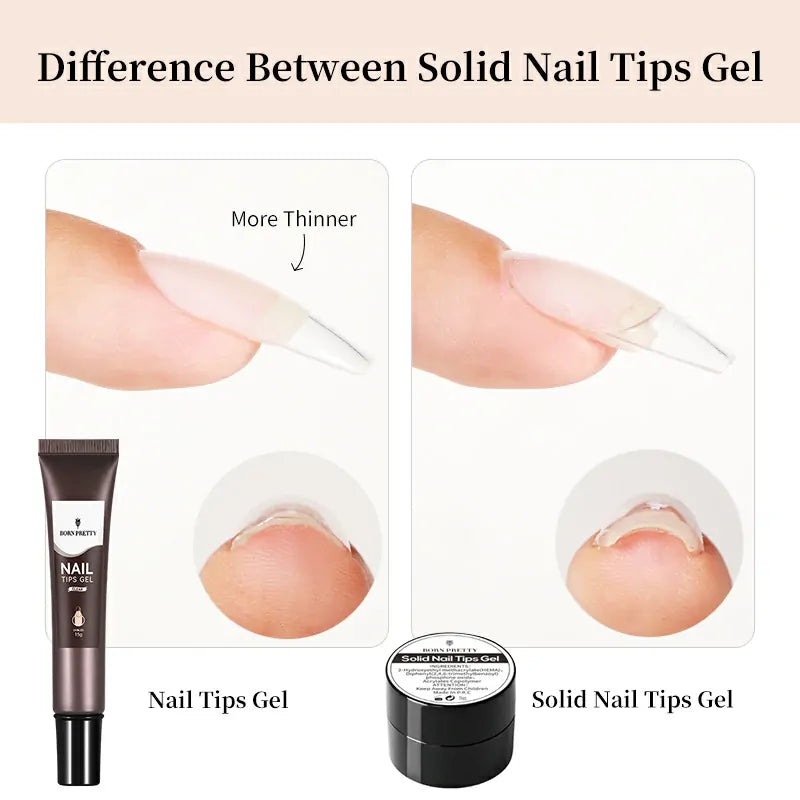 Born Pretty Nail Tips Gel (15gm)