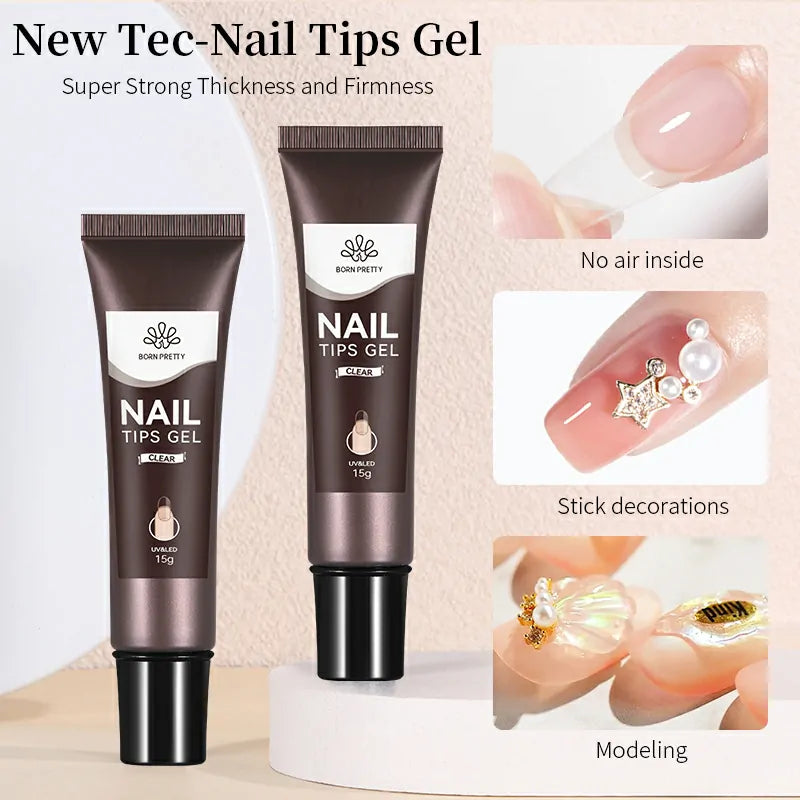 Born Pretty Nail Tips Gel (15gm)