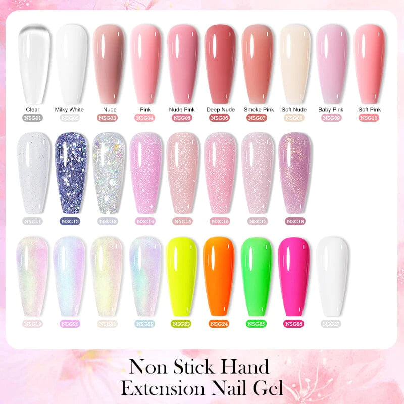 Born Pretty Glitter Non Stick Hand Extension Nail Gel NSG18 (15ml)