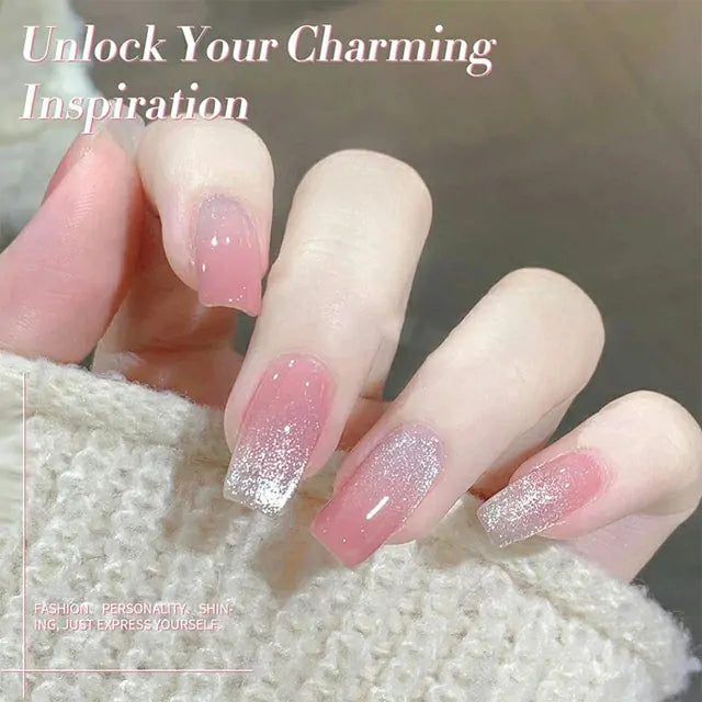 Born Pretty Pink Cat Magnetic Gel Polish - Myrtle MY40 (10ml)