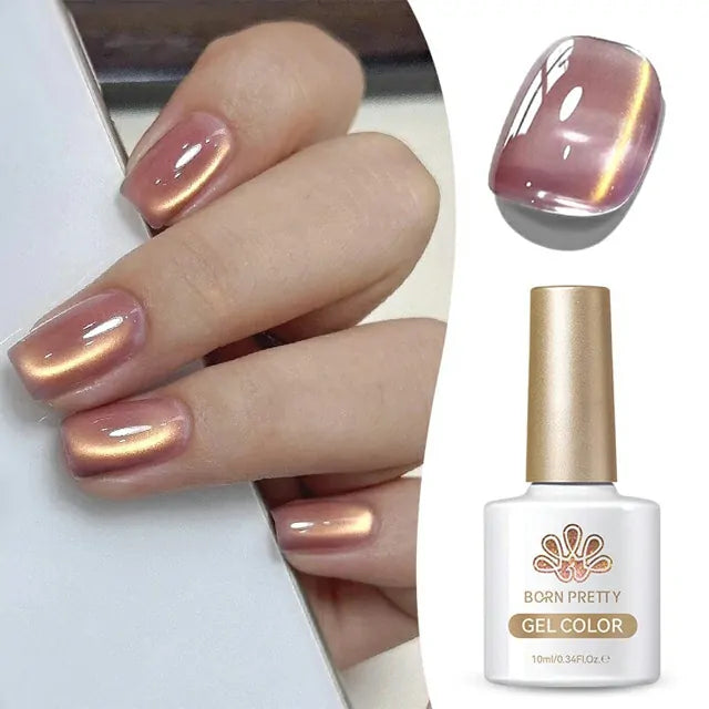 Born Pretty Pink Cat Magnetic Gel Polish Violet Haze MY45 (10ml)