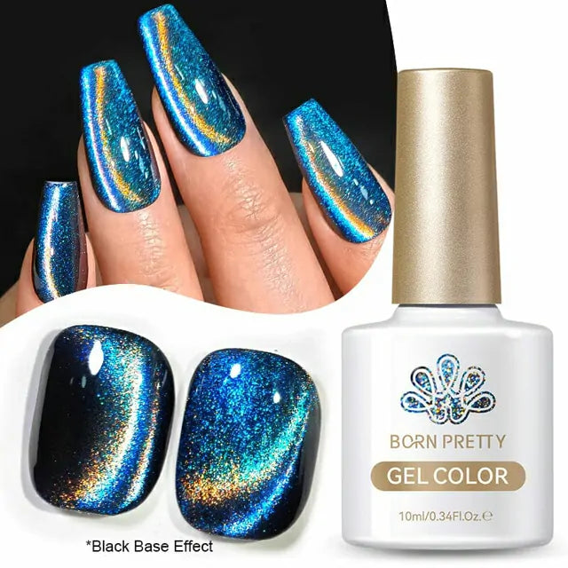 Born Pretty Polaris 9D Cat Magnetic Nail Gel Polish MY32 (10ml)