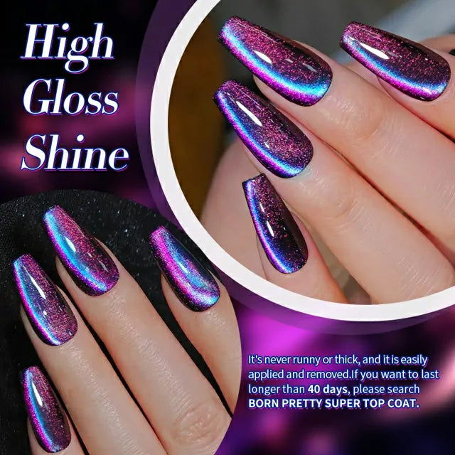 Born Pretty Polaris 9D Cat Magnetic Nail Gel Polish MY28 (10ml)