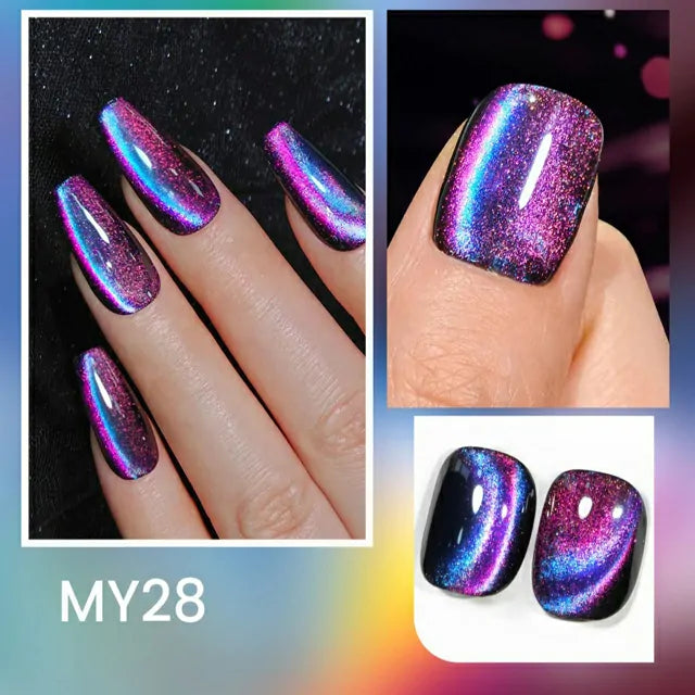 Born Pretty Polaris 9D Cat Magnetic Nail Gel Polish MY28 (10ml)