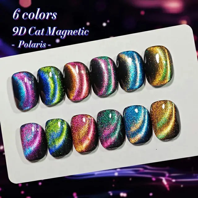 Born Pretty Polaris 9D Cat Magnetic Nail Gel Polish MY33 (10ml)