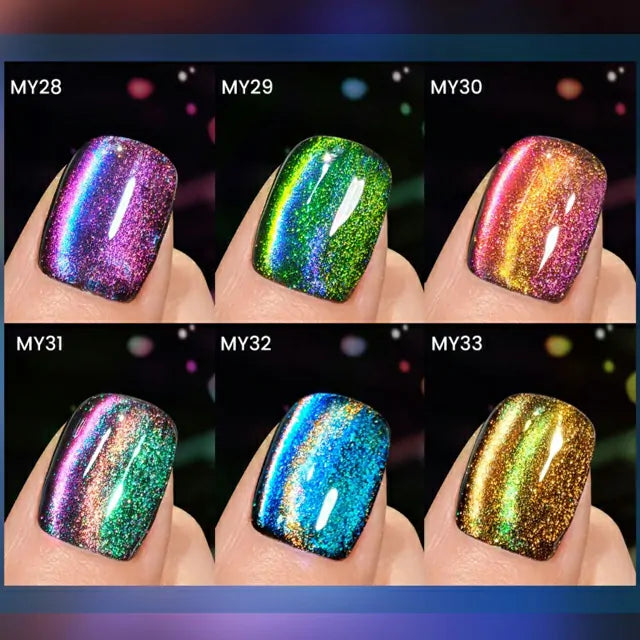 Born Pretty Polaris 9D Cat Magnetic Nail Gel Polish MY33 (10ml)