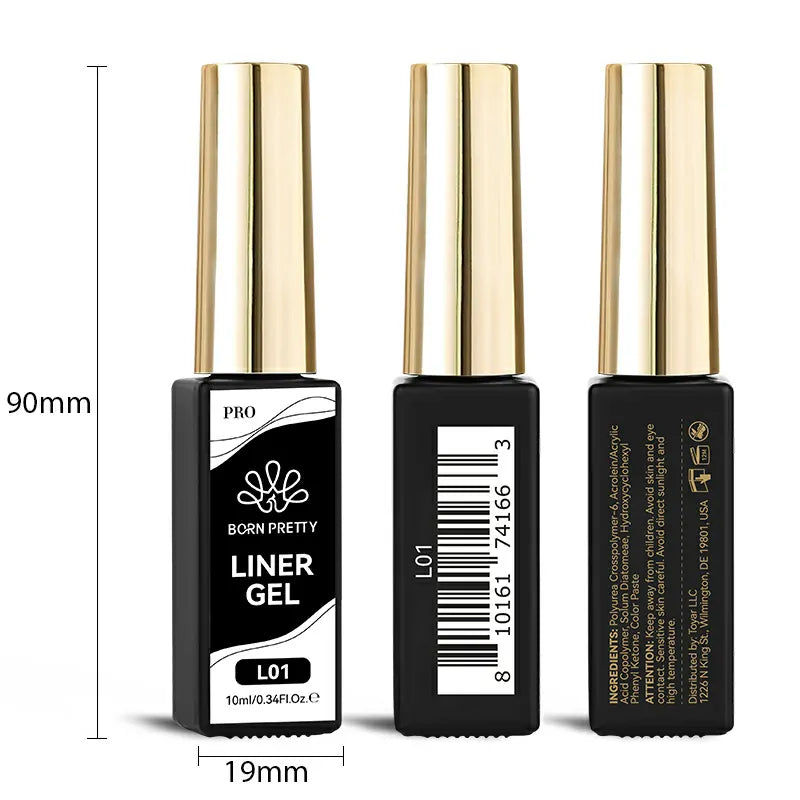 Born Pretty Pro Liner Gel Nail Paint L17 (10ml)